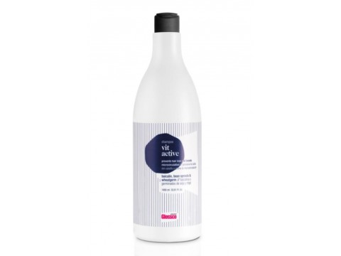 GLOSSCO VIT ACTIVE šampūnas nuo plaukų slinkimo 1000 ml.